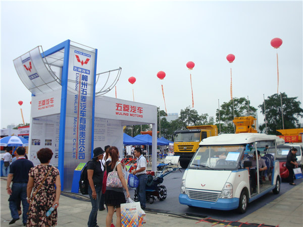 2013年中国-东盟博览会五菱桂花展位
