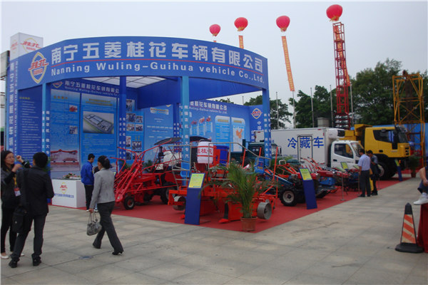 2011年中国-东盟博览会五菱桂花展位